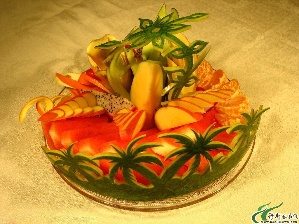三毛水果艺术原创出品，水果蔬菜雕刻分享|三毛|水果|芒果_新浪新闻