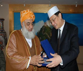 巴基斯坦伊斯兰学者委员会代表团拜访中国伊协