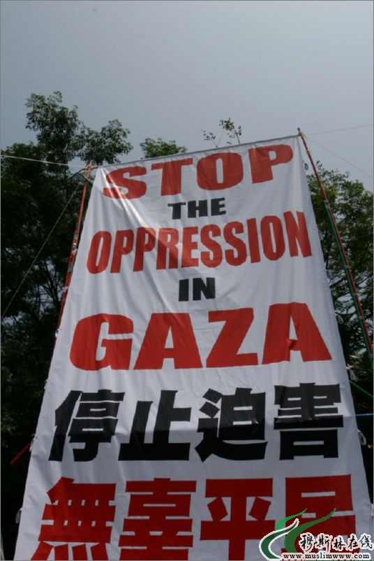 香港6月6日举行和平示威 谴责以色列暴行