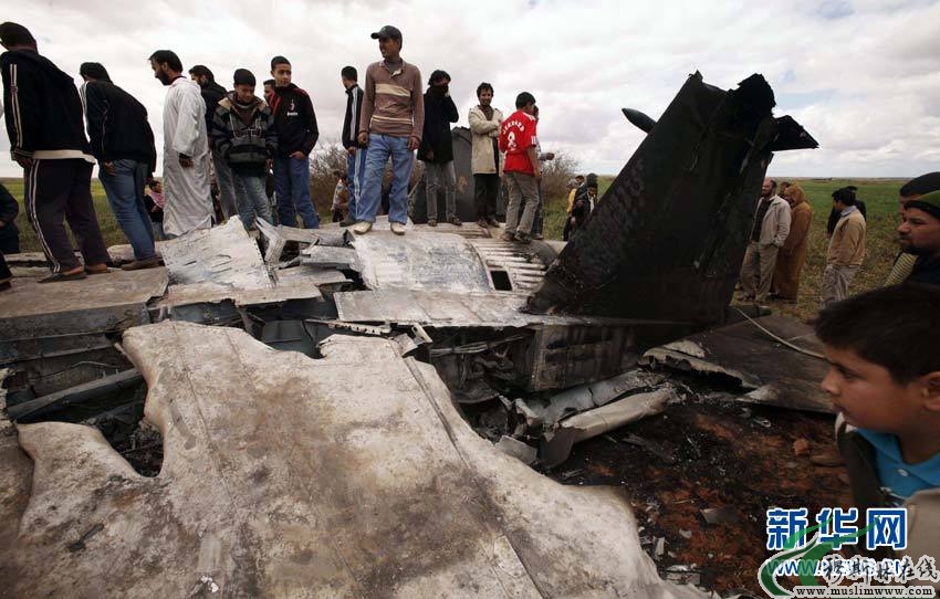 美军一架F-15E“鹰”式战机在利比亚坠毁