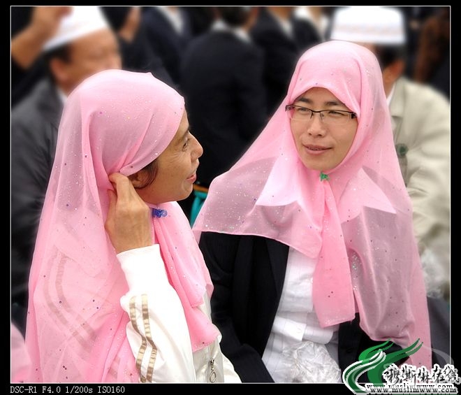 咱姊妹今儿也秀一把穆斯林盖头秀