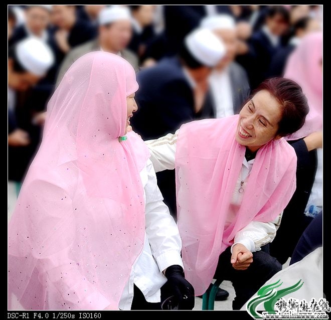 咱姊妹今儿也秀一把穆斯林盖头秀