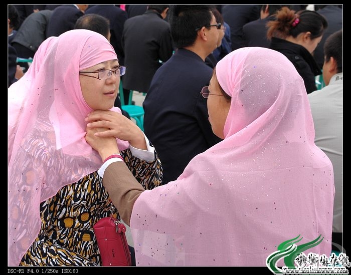 咱姊妹今儿也秀一把穆斯林盖头秀