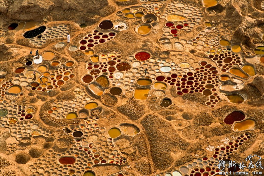 尼日尔，Teguidda-n-Tessoumt的盐田。乔治·斯坦梅茨摄于1997年。图片来源：环球网