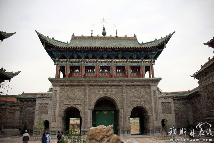 兰州灵明堂（拱北）全国最大之神秘清真寺院（一） （mybuddy 摄） 