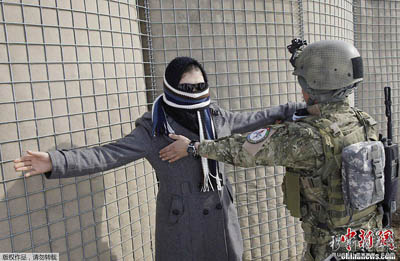 阿富汗女特种兵 身手矫健不让须眉