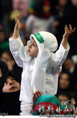 超可爱的伊斯兰儿童