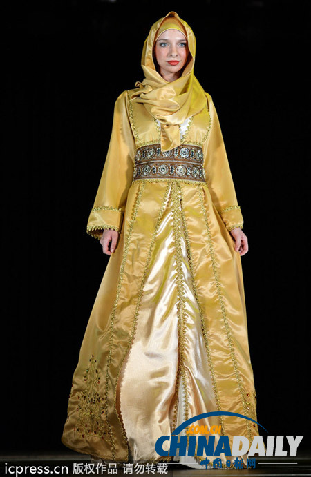 探访2013印度伊斯兰时装周 传统长袍别具一格