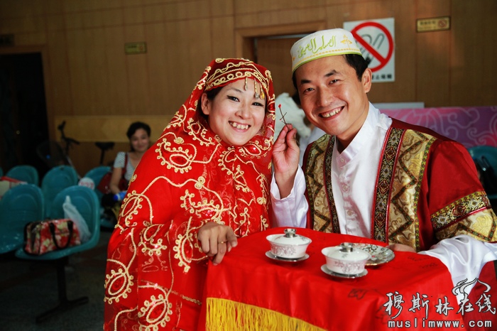特色回族婚礼抢镜 