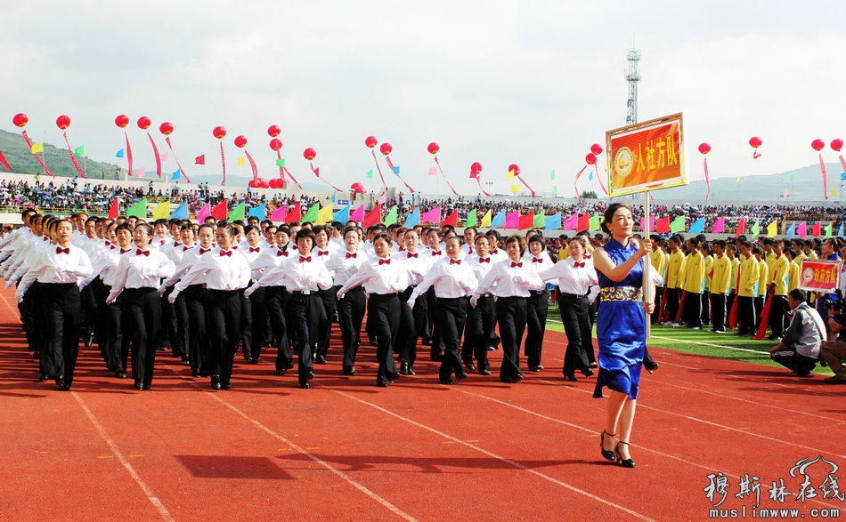 张家川回族自治县成立60周年庆祝大会隆重举行（高清组图）