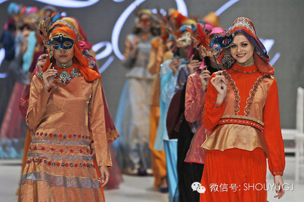 2014印尼时装周穆斯林服饰秀