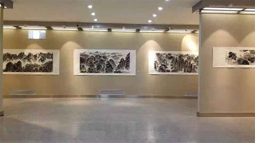 平民画家马宪个人画展在甘肃画院开展