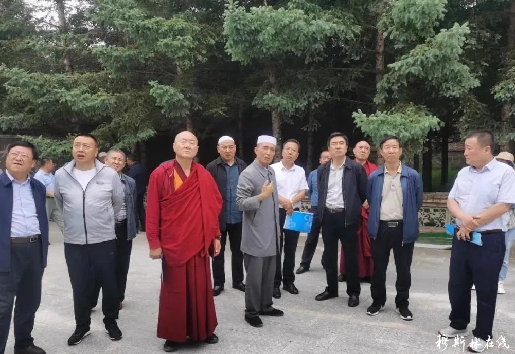 二塘乡宁静堂拱北,循化县道玮乡古雷寺,白庄镇张尕清真寺,民和县甘沟